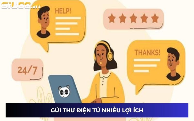 Gửi thư điện tử tiện lợi và dễ dàng