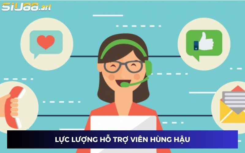 Sự hỗ trợ từ đông đảo chuyên viên